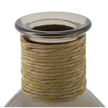 Wazon ROPE ARTEMIS Szkło Recyklingowe 29X59 cm (WYPRODUKOWANY W HISZPANII)